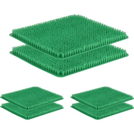 Grünes Nistgrasmaterial für Nutztiere - 6 Stück - Neue Ausführung
