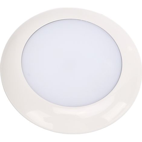 Panneau lumineux LED blanc 12 V pour salle de bain, camping-car, caravane et bateau (1/5)