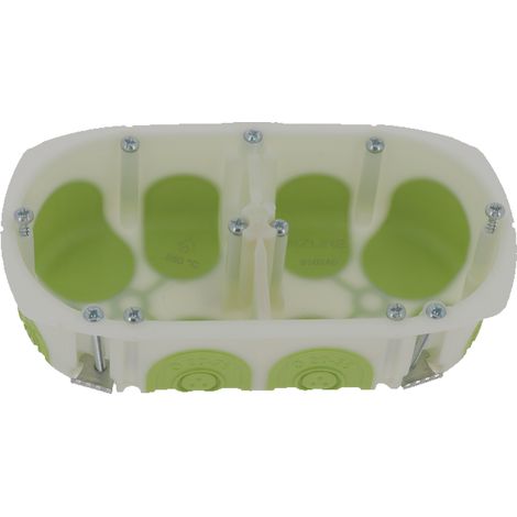 Boîte d'encastrement BBS - 2 postes - Ø 67 mm - Profondeur 40 mm - 550240 - Bizline