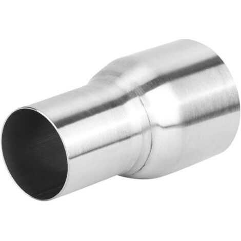 QORVA-Adaptateur de tuyau d'échappement, adaptateur de tuyau d'échappement, connecteur universel en acier inoxydable pour tuyau d'échappement, pièce modifiée, connecteur universel en acier pour tuyau (1/4)