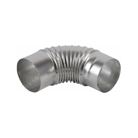 Coude à 90° Ø111mm - ISOTIP JONCOUX : 012111 (1/2)