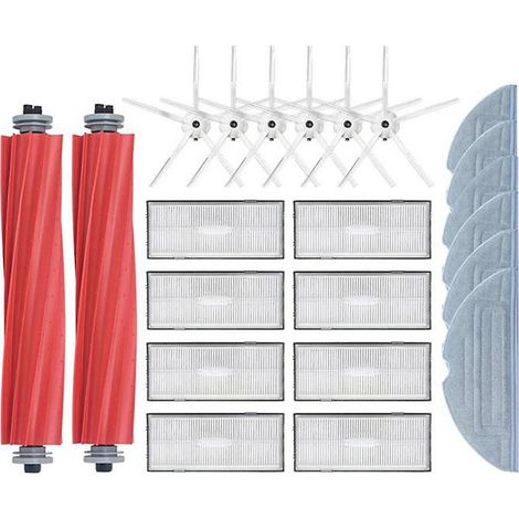 Accessoires, brosses latérales principales, filtres HEPA pour nettoyeurs S7, T7 et T7Plus (1/5)