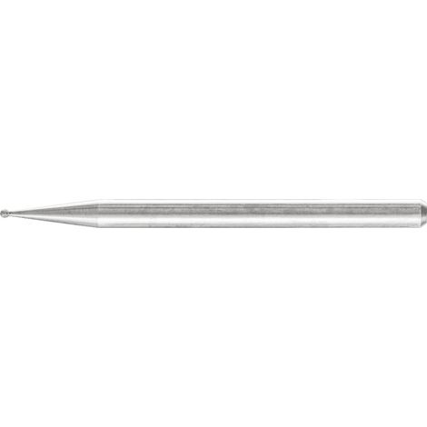 PFERD TOOLS Diamant-Schleifstift Kugel Ø1,0mm Schaft-Ø3 mm D91 (fein) zum Gravieren und Entgraten 5 Stk (1/5)