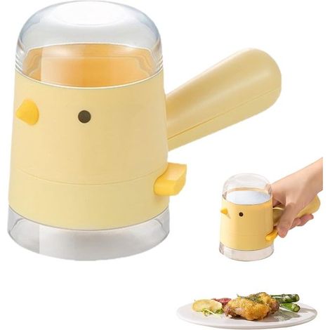 Salero y pimentero dispensador，Mango para especias，Control de porciones，Resistente a la humedad，16 x 11 x 8 cm (1/5)