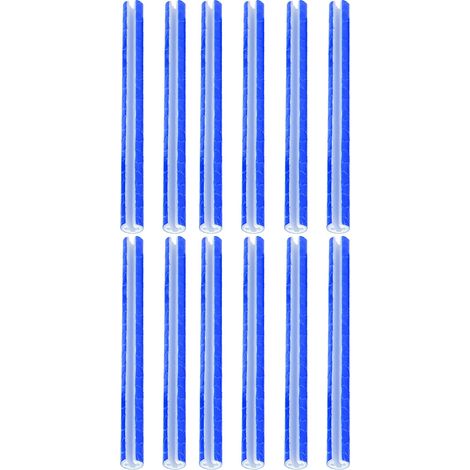 Lot de 12 bandes réfléchissantes pour jantes, fixation croisée, matériau durable, installation rapide, sécurité vélo (1/5)
