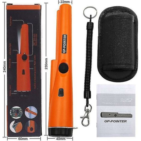 Garrett Pro-Pointer Pinpoint Pinpointer unterirdischer Metalldetektor (bejoey) – Orange (1/3)