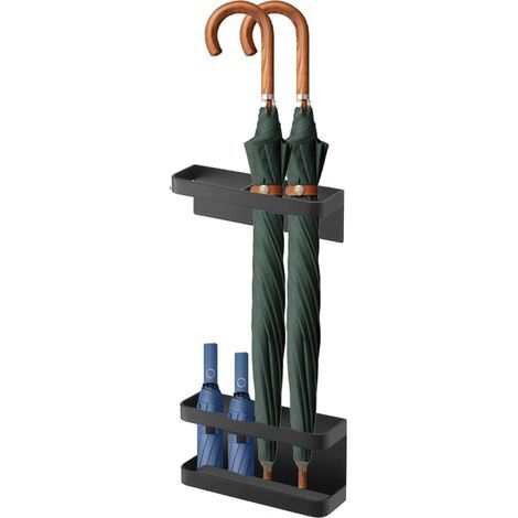 Porte-parapluie magnétique, sans perçage, hauteur réglable pour la maison et le bureau-Chrom (1/5)