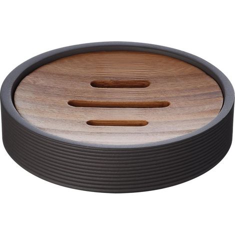ROLLER Porte-savon sur pied, marron