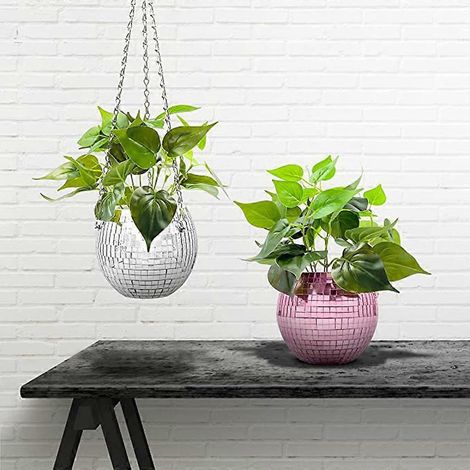 Lot De 50 Porte-clés Boule Disco Miroir – Argentés, SODIAL, Pour Fêtes Et Cadeaux