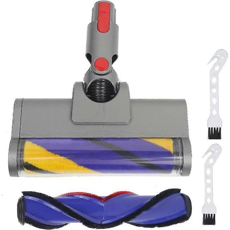 Ersatzbürste für Staubsauger V7V8V10V11V15: rotierender Bürstenkopf für Teppiche mit grüner Kontrollleuchte.
