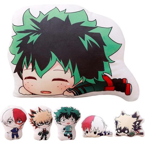 Plüschtier aus My Hero Academia, 3D-gedrucktes digitales Kissen, super kawaii Plüschtier, das eine Figur aus dem MHA-Anime darstellt, mit doppelseitigem Design (1/5)