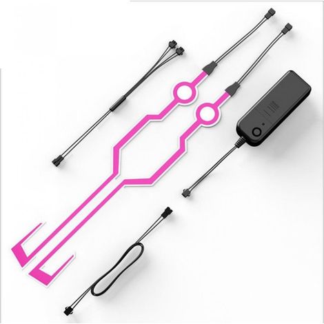 Shake the sound of motorcycle helmet light bar night riding light helmet light bar LED warning light (1/5)