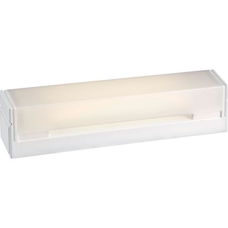 B.85C 00 Réglette S19 IP24 Vol.2 a/lpe LED 7W 2700K 600lm incl. opale ARIC 53031 (1/5)