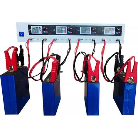 Testeur de charge électronique CC Charge et décharge 40A Li-ion de grande précision d'appareil de contrôle de capacité de batterie de puissance à courant élevé pour le courant de tension d'alimentatio (1/5)