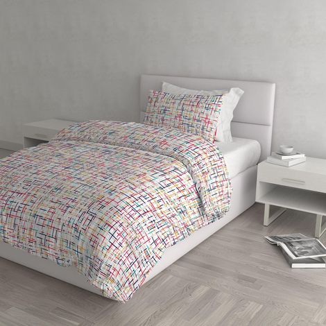 Parure Housse de Couette imprimée, Microfibre, Snakeworld, Simple (1/4)