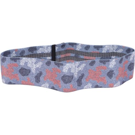 Sangle de fitness antidérapante multifonction pour hanches, bande de résistance grise taille L (86 cm/33.9 po) (1/5)