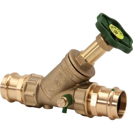 Verrouille la vanne d&39écoulement libre 0015384200001 DN 40, 42 mm, IG, avec purge, tige non montante (1/3)