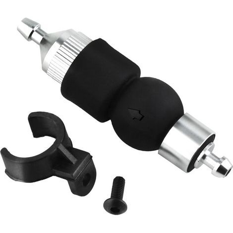 RC-Handölpumpe, verschleißfeste, hochfeste RC-Modell-Handölpumpe für die Maßstäbe 1/8 und 1/10 (Silber) (1/5)