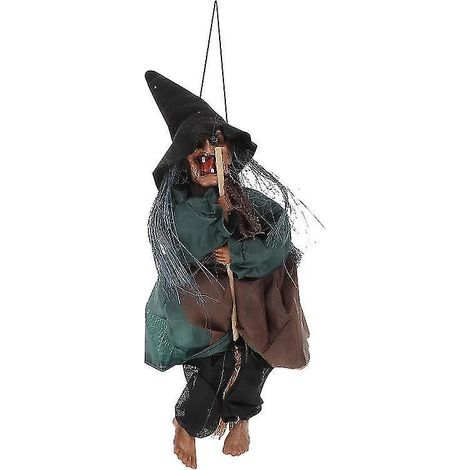 1 Stück Halloween-Hexe für Halloween-Dekorationen