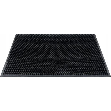 Felpudo de caucho natural de 40x60 cm para zapatos debajo de la puerta (1/2)