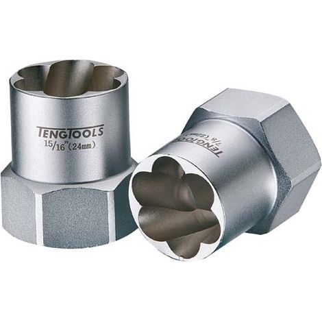 Sechskant-Auszieheinsatz, 1/2, ST12319, 19mm TENGTOOLS 178010401