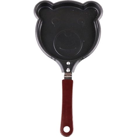 Poêle à Frire en Forme d'ours, Omelette, crêpes, Mini poêle à Frire, Grande marmite, Articles ménagers (1/4)