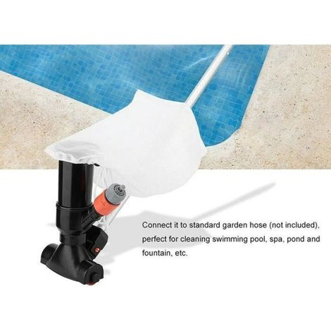 Aspirateur Piscine Hors Sol - À Jet Hydraulique Sans Batterie - Pour Petite Piscine - Kit Complet ×1