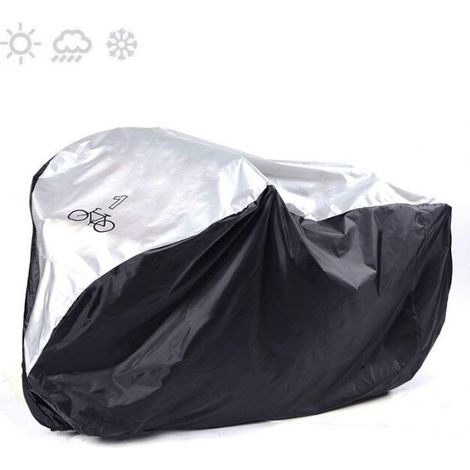 S Housse de vélo pour 1 vélos - Étanche - Résistante à la poussière - Protection UV (1/2)