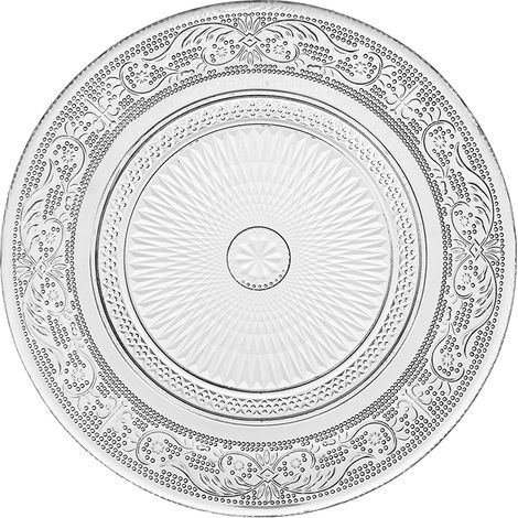 Plato de cristal Palazzo de 25 cm
