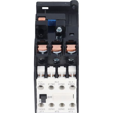 Contacteur AC 16A 2NC+2NO Rail DIN 220V 50Hz 3TB42 pour Alimentation Résidentielle (1/5)