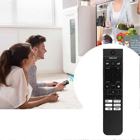 Ersatzfernbedienung 398GM10BEPHND000CR kompatibel mit Philips Fernsehern (ohne Sprachfunktion). (1/5)