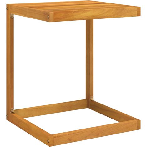 Maison Exclusive - Tavolo a C 42x40x50 cm in Legno Massello di Acacia