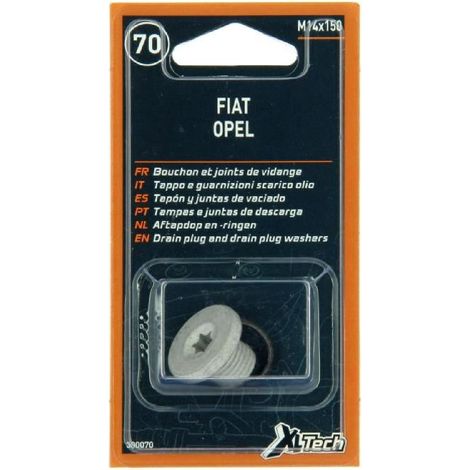 XLTECH 1 bouchon de vidange + 2 joints Opel M14