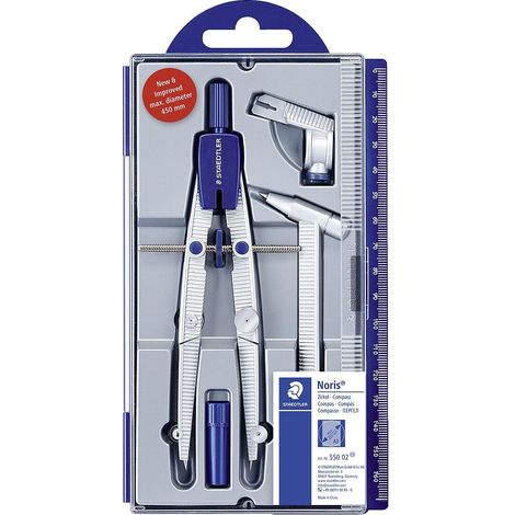 STAEDTLER Schulzirkel mit Verlängerungsstück (550 02) (1/3)