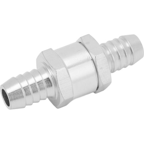 Aluminium-Rückschlagventil, universell für Kraftstoffe, Benzin, Öl, Diesel, Wasser, 12 mm/0,47 Zoll (1/5)