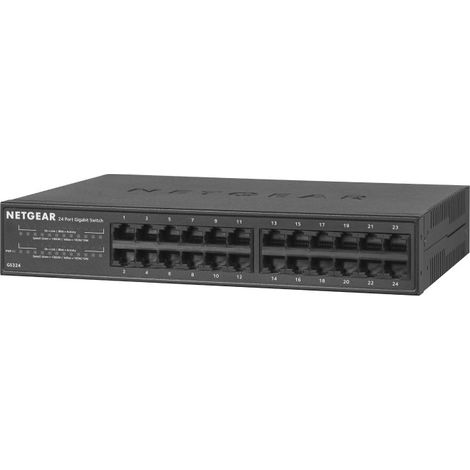 NETGEAR GS324v2 - Switch - unmanaged - 2 (GS324-200EUS) (1/5)