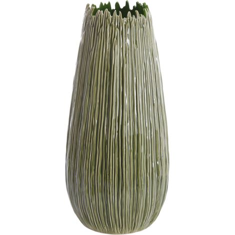 Vaso de cerámica KOPRA verde oscuro – Ø30,5x65 cm (1/4)