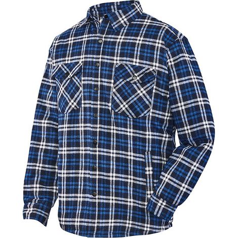 teXXor® Thermohemd DAYTON blau/weiß Gr. 3XL (1/4)