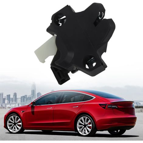 (T04) Tesla Heckklappenverriegelungs-Empfänger-Schlossaktuator 1092308-00-E 109230800E Passend für Tesla Model 3 von 2017 bis 2020 (1/5)