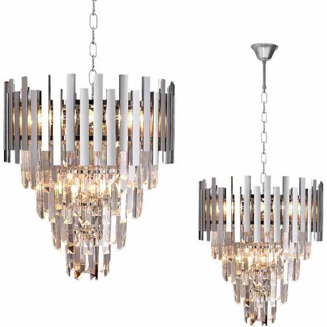 Lampadario Aspen 1 E14 cromato milagro ML5997 (1/5)