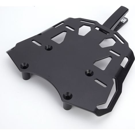 Support Moto Aluminium Alliage Porte-Bagages Arrière Rack pour Honda PCX 150 2014+ (Noir) (1/3)