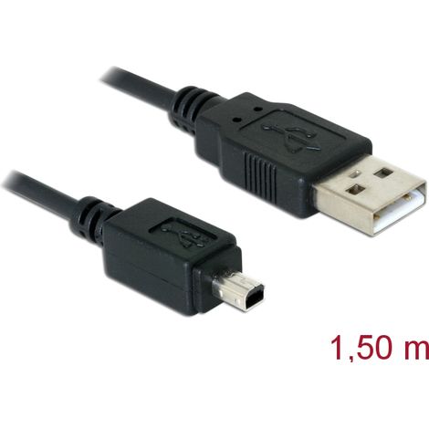 Cable mini usb 1.5m Epson/Nikon/Kodak.etc