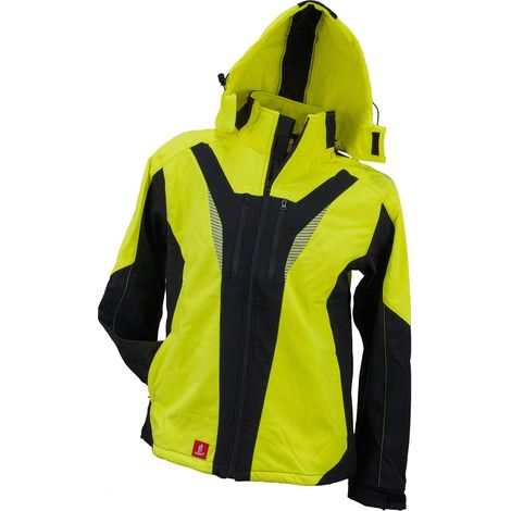 Gelbe, gefütterte Winterjacke Urgent 978 M (1/3)