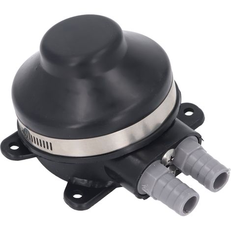 Pompe à eau à pied 2,2 GPM débit maximum compacte utilisation sans effort presse pour bateau marin RV Yacht cuisine salle de bain (1/5)