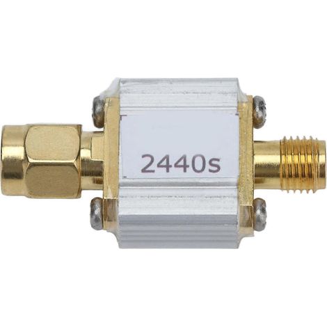 Module de filtre passe-bande métallique SMA 2,4 GHz (2440 MHz) pour ZigBee, WLAN et Bluetooth FBP-2440s