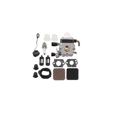 Joint de carburateur - Filtre à air à Carburant - Kit de Replacement Compatible with Stihl FS75 FS80 FS85 HS80 KM80 KM85 H712