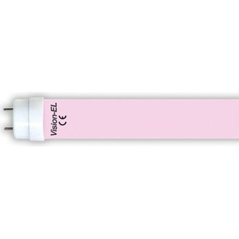 Tube LED T8 Rose 18W 1200 mm - Garantie 5 ans Miidex Lighting® (1/4)