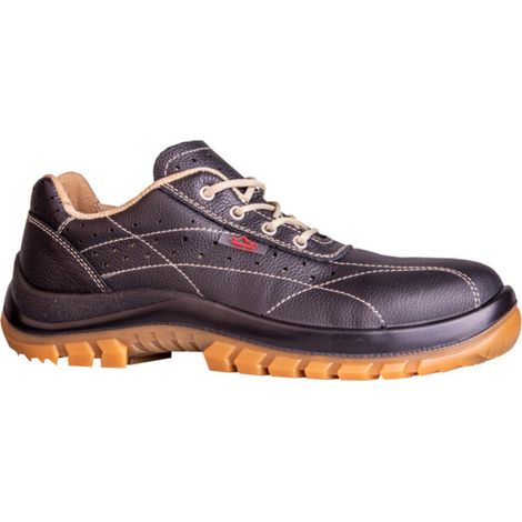 Hase Sicherheitshalbschuhe S1 Tropea Größe 45, Vollrindleder