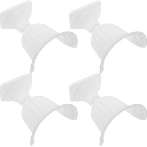 Beaupretty Lot de 4 demi urnes décoratives suspendues, pots fleurs style colonne romaine, (1/5)