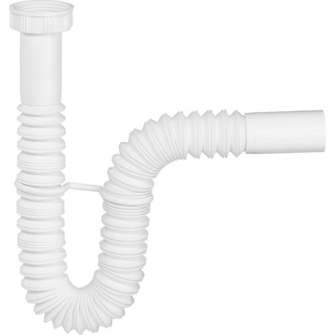 Wirquin 30723134 - Sifone per lavello allungabile diametro: 40 mm, bianco (1/3)